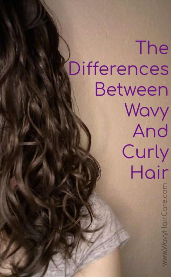 Example Pinterest image from Wavy Hair Care